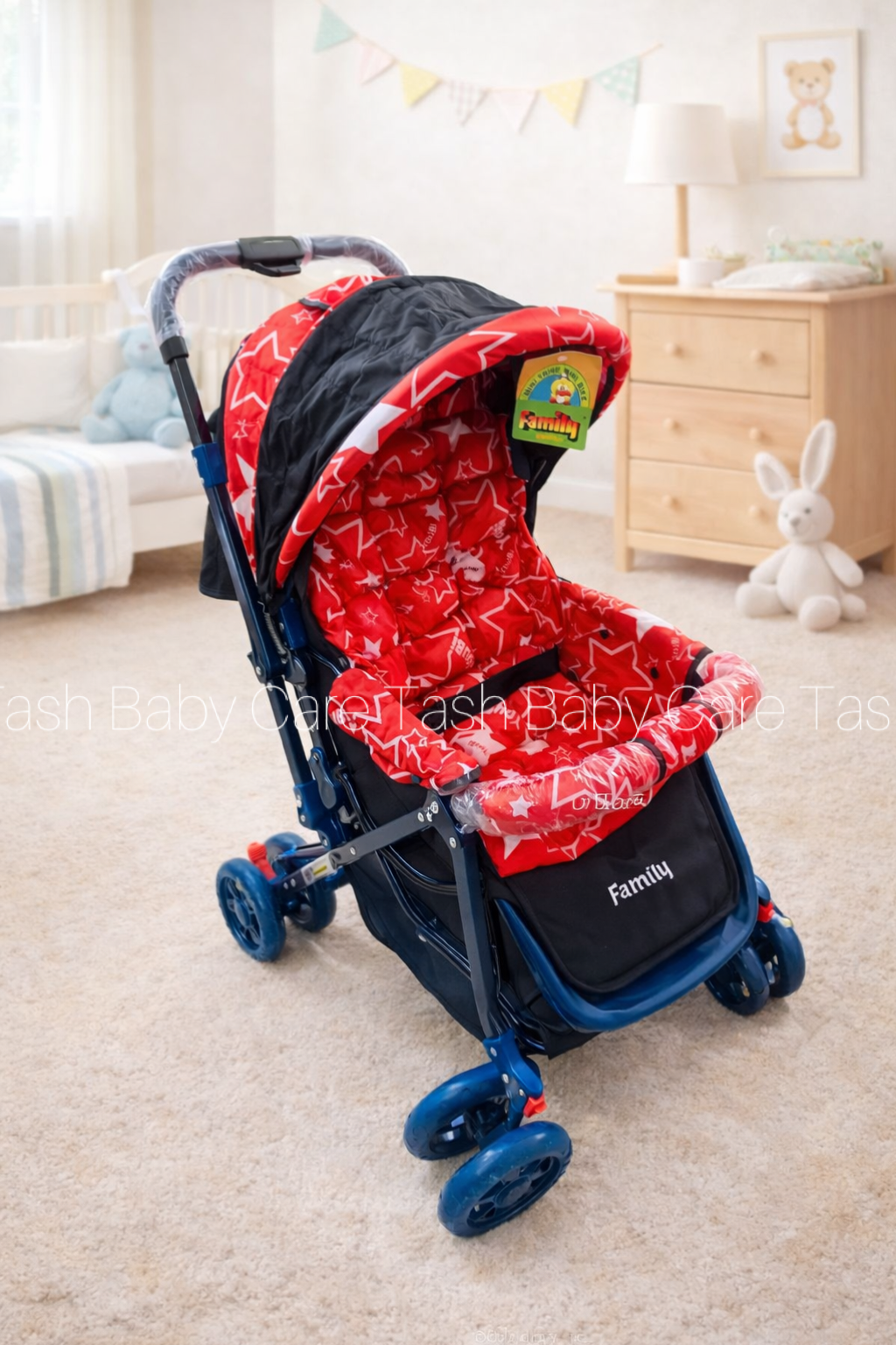 Foldable Stroller 001 (Red)