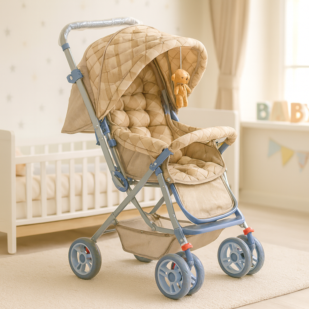 Foldable Stroller With Music Toy