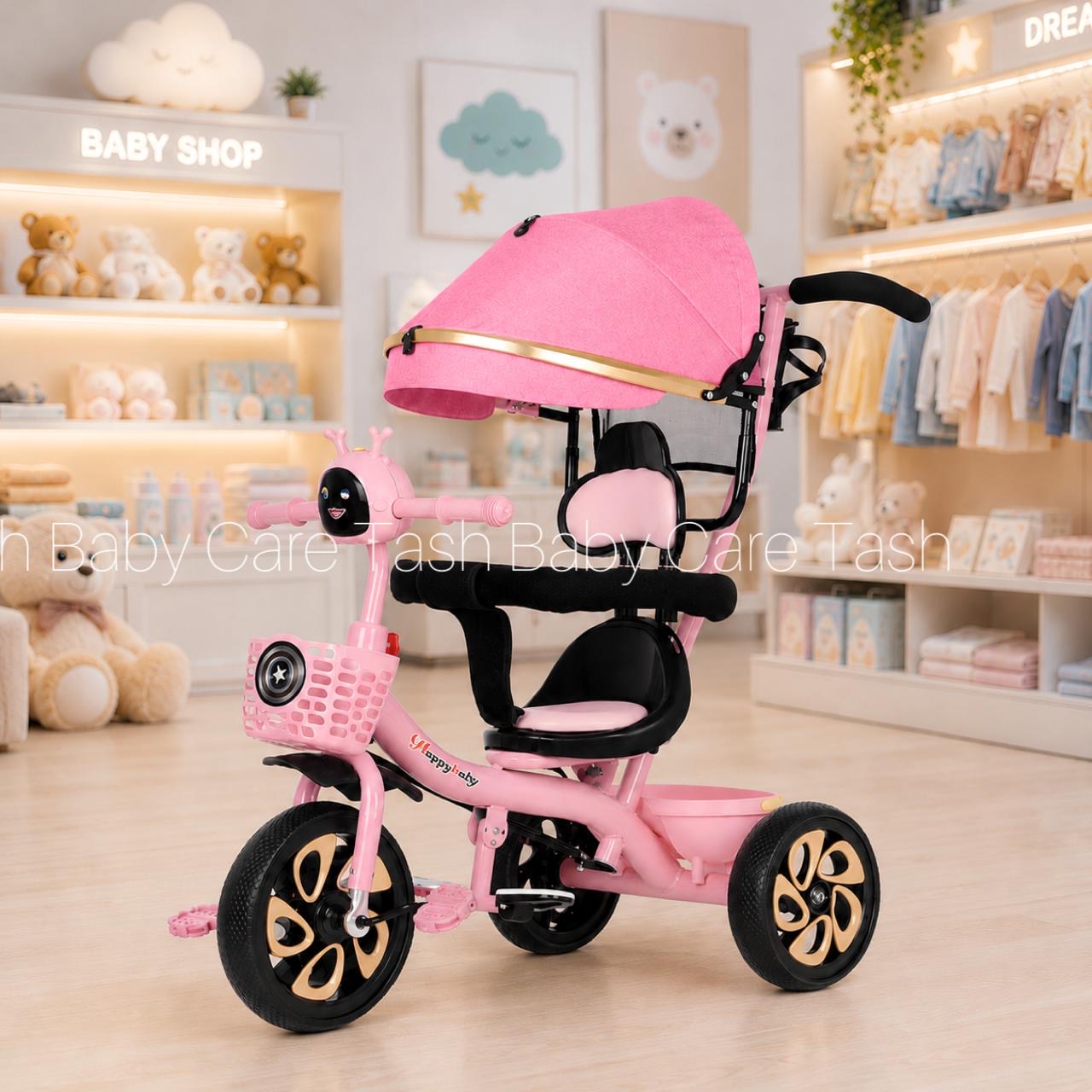 Arrow Tricycle With Canopy Hood