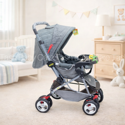 Stroller With Feeding Tray (GRAY)