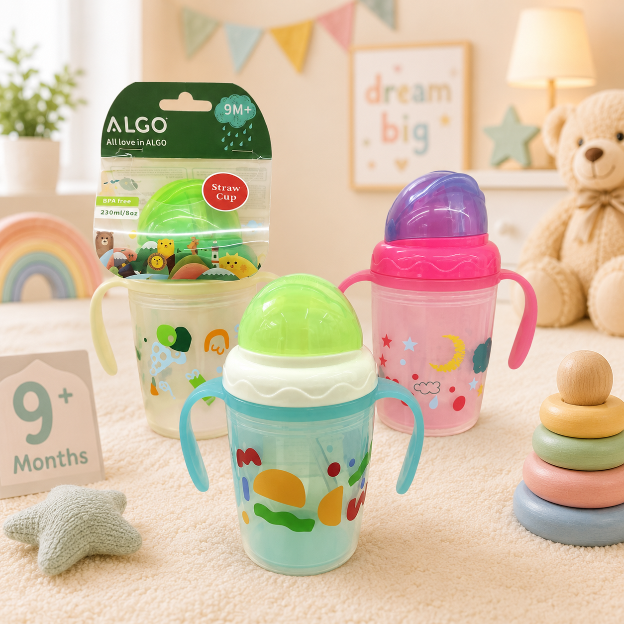 Algo Traing Straw Cup