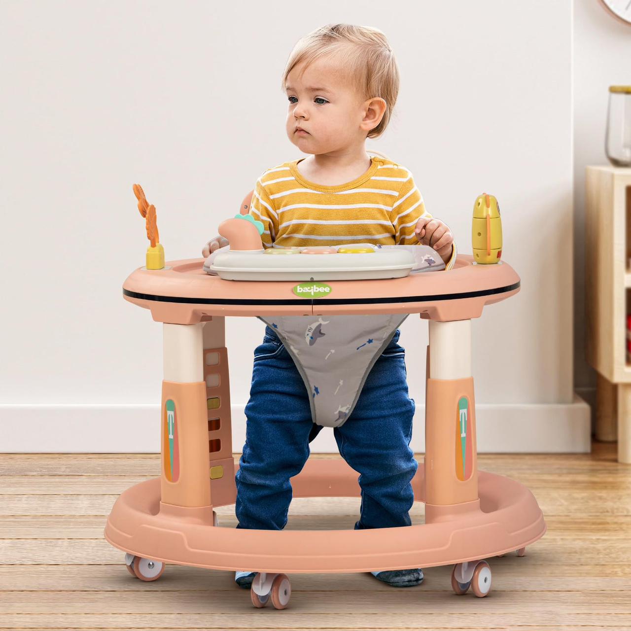 5 Level Adjustable Height &amp;amp; 360° Degree Walker