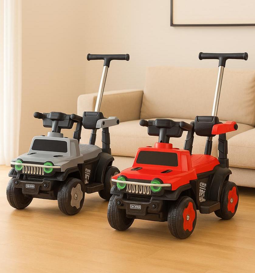 Sport UTV Kids Ride-On Car with Push Handle