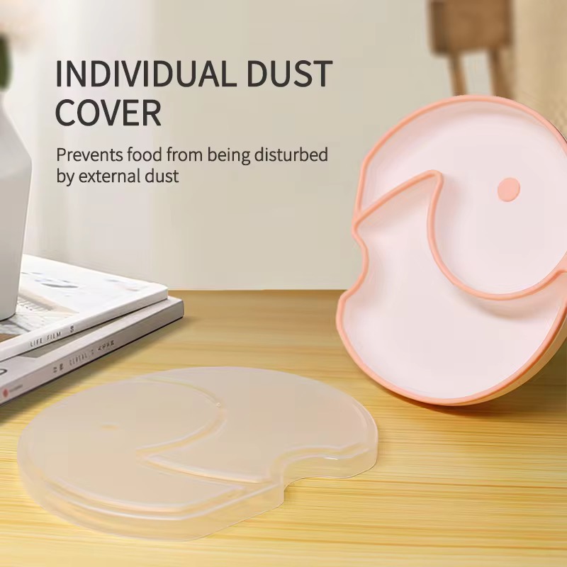 Silicone Plate With Lid