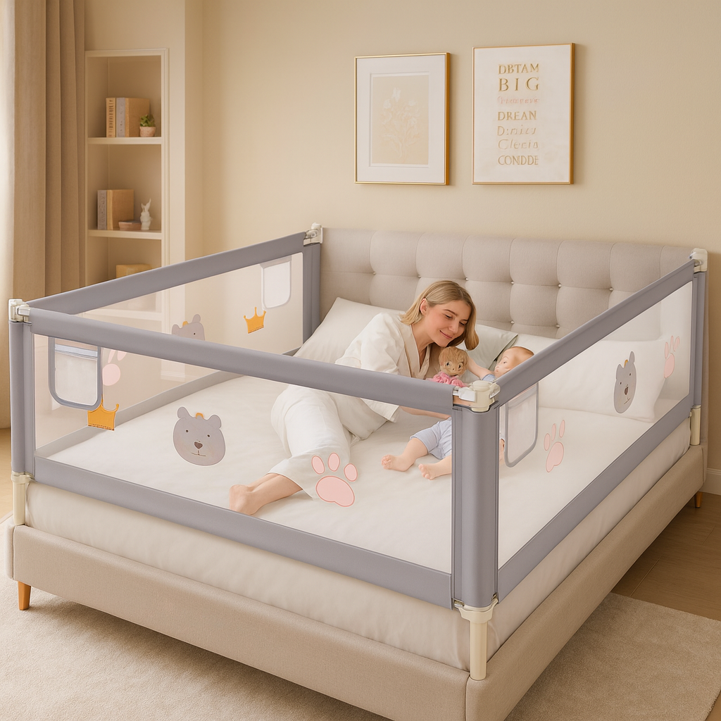 Bed Rail Guard (1Side) 200Cm/180Cm